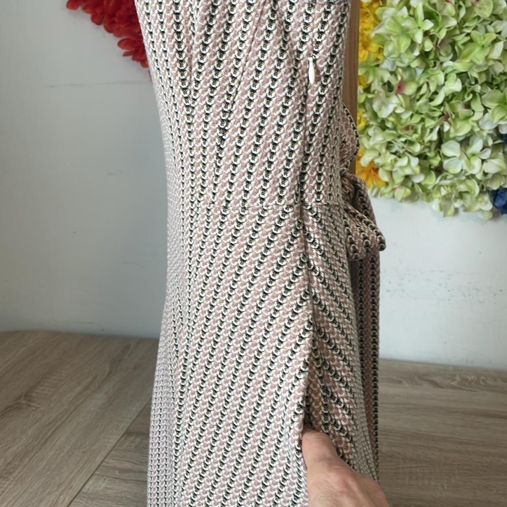 Anthropologie Maeve Jacquard Mini Dress with tie detail - Picture 13 of 16